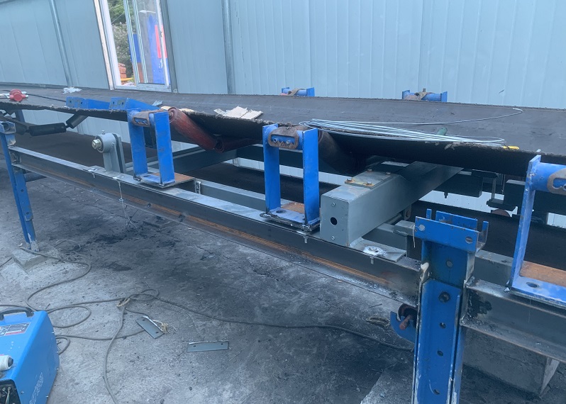 17A礦用防爆皮帶秤安裝完畢，精準(zhǔn)度高，為煤礦生產(chǎn)監(jiān)控提供支持！