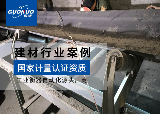 合肥固泰自動化/東一建材皮帶秤項目