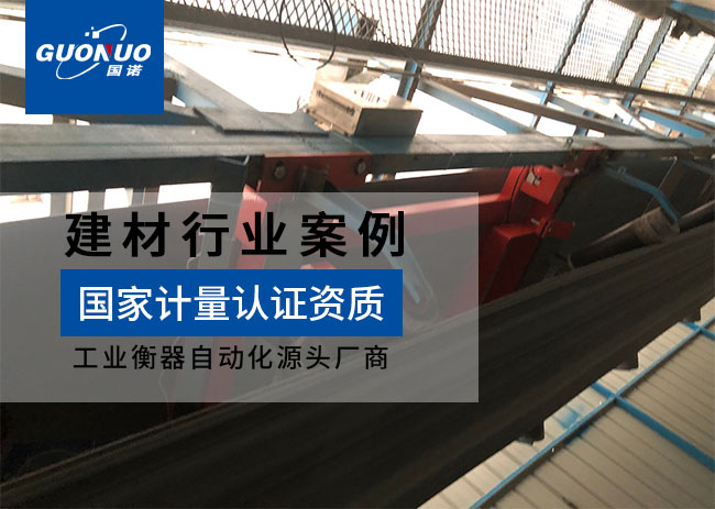 上海汀沂建材皮帶秤項目