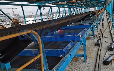 直擊現(xiàn)場：國諾信科電子皮帶秤，工程師安裝施工調(diào)試進行時