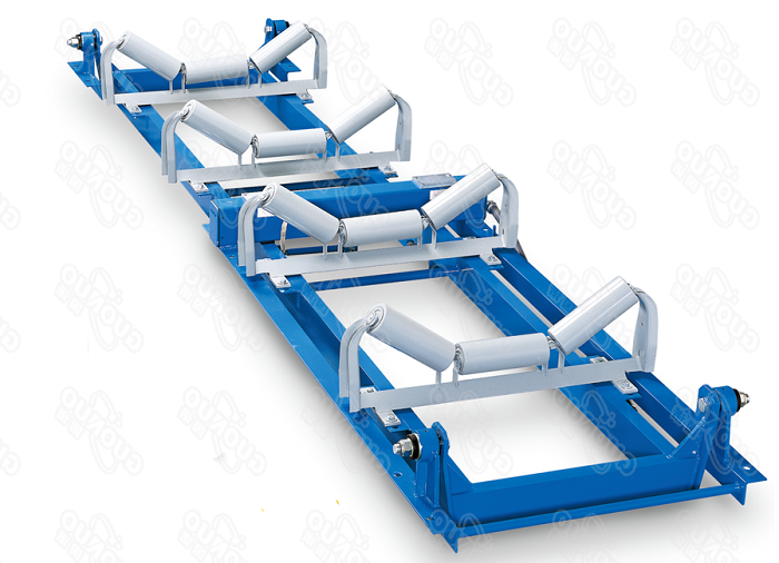 與單托輥皮帶秤相比，ICS-17A多托輥雙杠桿式電子皮帶秤的特點(diǎn)