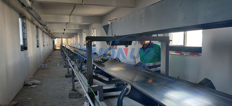 聚焦客戶(hù)施工現(xiàn)場(chǎng)：國(guó)諾信科電子皮帶秤及校驗(yàn)鏈碼安裝